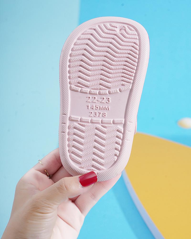 Kids' Summer Non-Slip Closed-Toe Slippers for Boys & Girls (Ages 2-7)