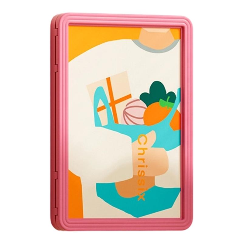 

Kids Artwork Frame Changeable with Acrylic Front Opening Holds 10 Pictures Art Frame for Kids Artwork Crafts Pictures синій