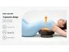 Lumbar Support Heated Waist Massager Pillow with Multi-Function Massage and Charging Capability