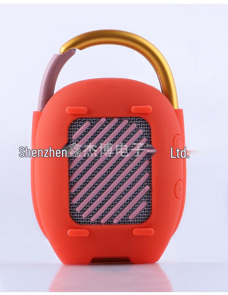 JBL Clip 4 Protective Silicone Case - Portable Wireless Bluetooth Speaker Storage Bag