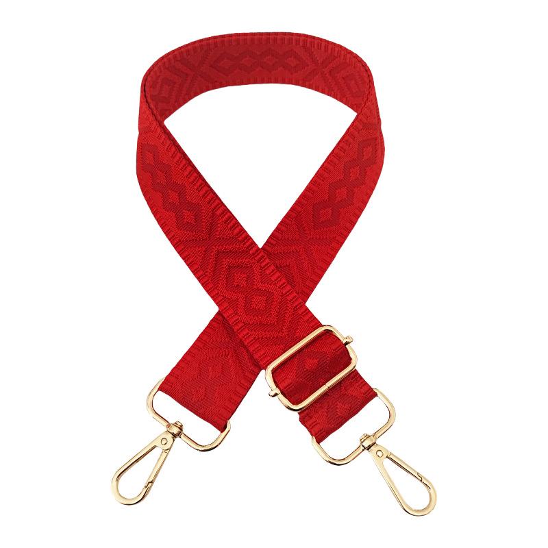 3,8 cm Diamantprydd Enfärgad Bred Axelrem/Axelremsväska för Väskor