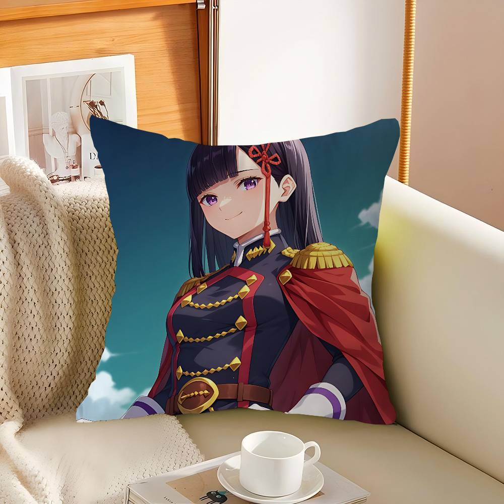 

Yamashiro Ren Office Cushion Pillowcase Car Cushion Cover45X45CM Lumbar Pillowcase Sofa Pillowcover 12x12Inch