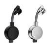 Wall Suction Cup Handheld Shower Head Holder Reusable 360 Swivel Adjustable   Multi Angle Rotation Adjustable Shower Head Holder