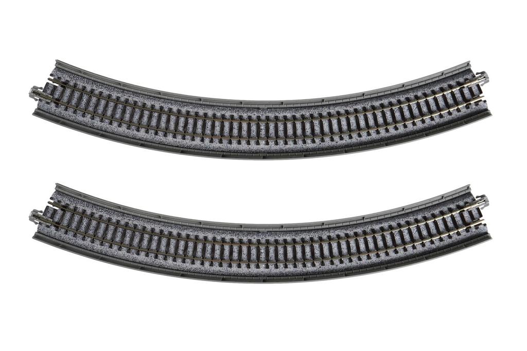 KATO N Gauge Single Track Elevated Curved Line R315-45° 2 Pieces 20-520 Railway Model Supplies