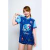 THAILAND National Volleyball Men Training JERSEY CHEER Fan Print Quick Dry V Neck Shirt Short Sleeve Uniform Thailand Logo Unisex Sport Indoor