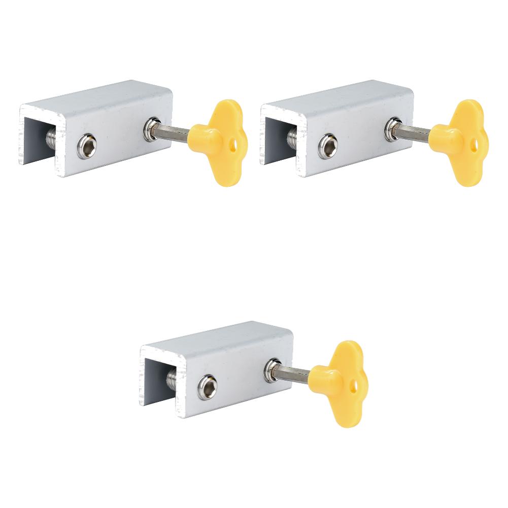 1-10Pcs Sliding Sash Stopper Cabinet Locks Straps Security Anti-theft Lock Window Sliding Door Baby Kids Child Safety Doors Lock