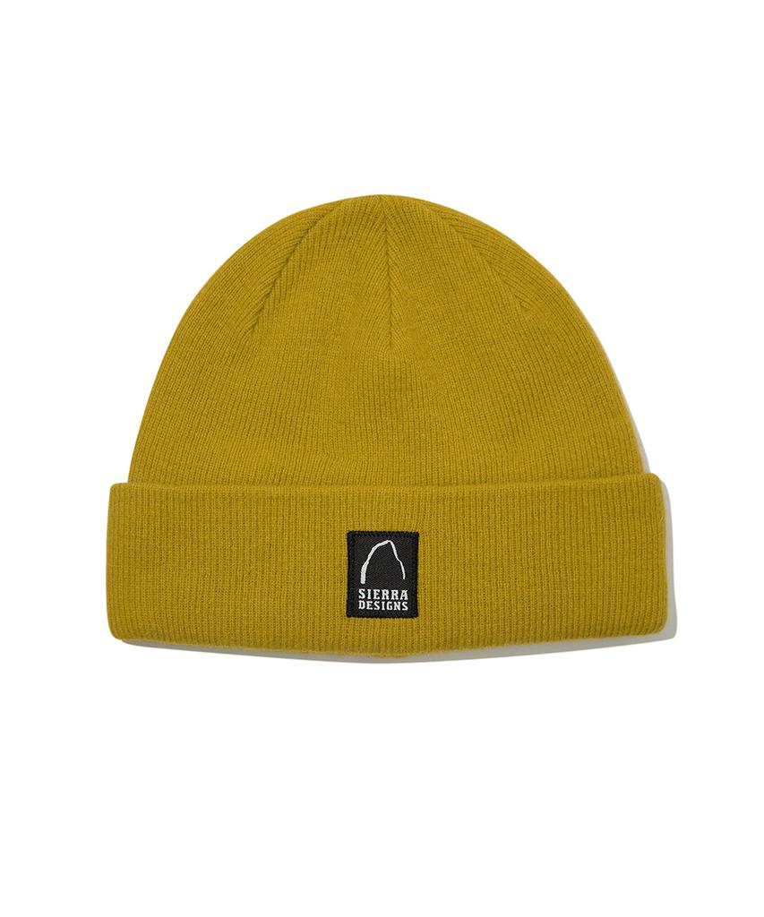 SIERRA DESIGNS Lembert Fleece-Lined Wool Beanie Mustard
