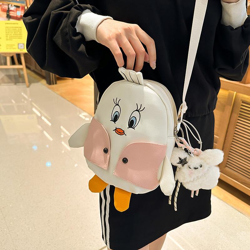 Cute cartoon soft girl daily small satchel Japanese and Korean new casual large-capacity shoulder messenger bag