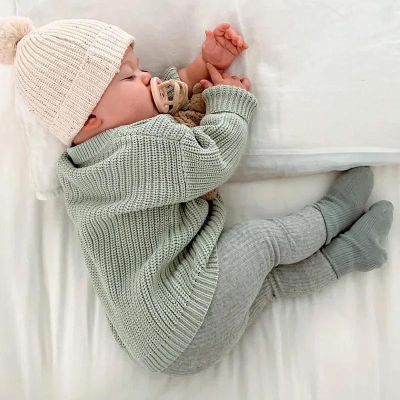 0-7T Bambino Bambina Neonato Maglione Neonato Pullover Lavorato a Maglia Top Casual Base Abbigliamento in Maglia
