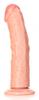 Realistic Dildo Curved Suction Cup RealRock 20 X 4.6cm - Real Rock Ultra Skin - Realistic Dildos