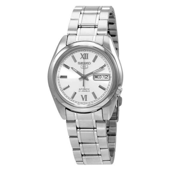 

Refurbished Seiko 5 Automatic Silver Dial SNKL51 SNKL51K1 SNKL51K Men s Watch серебряный