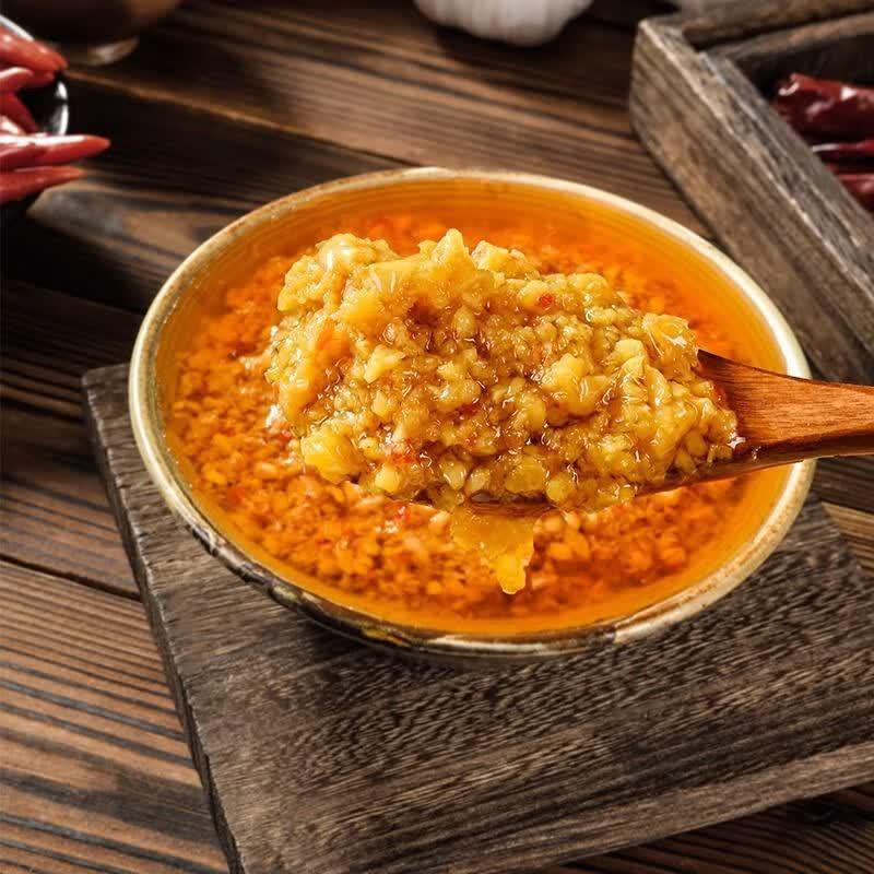 Weixianlai Knoblauchsauce 238g