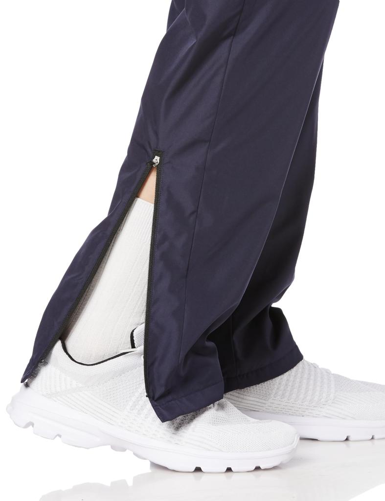 Mizuno Breath Thermo Training Warmer and Deep Size L Pants, Moisture-Wicking Heat-Generating, 32MFA655, Navy,