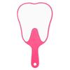 Large Handheld Tooth-Shaped Dental Mirror - High-Definition, Portable, Multi-Color