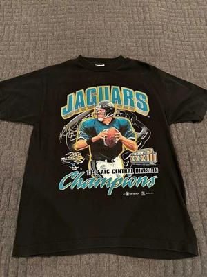 Vintage NFL Jacksonville Jaguars Shirt Unisex Cotton Men Women Unisex T-Shirt