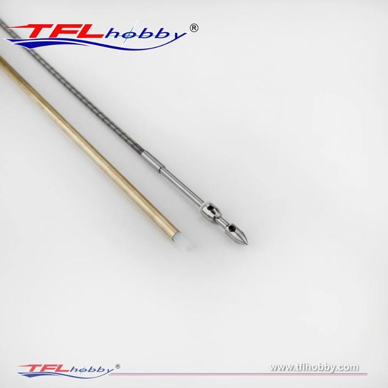TFL 4.76mm Integrated Flexible Transmission Shaft System Assembly for Brushless Electric Boat Mouse Tail Shaft Bracket Boat