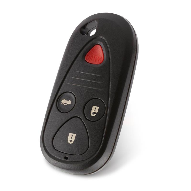 4 Buttons Car Remote Key Cover Case E4EG8D-444H-A OUCG8D-387H-A Fit for Honda Acura TL TSX Black ABS