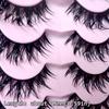 Fluffy Fairy Wet Look Manga Eyelashes Wispy Eyelash Extension Tool False Eyelash  Women Makeup