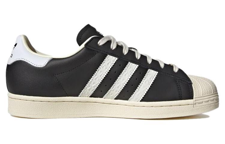 Adidas Superstar 'Debossed Stripes - Black Cream White' ID4676