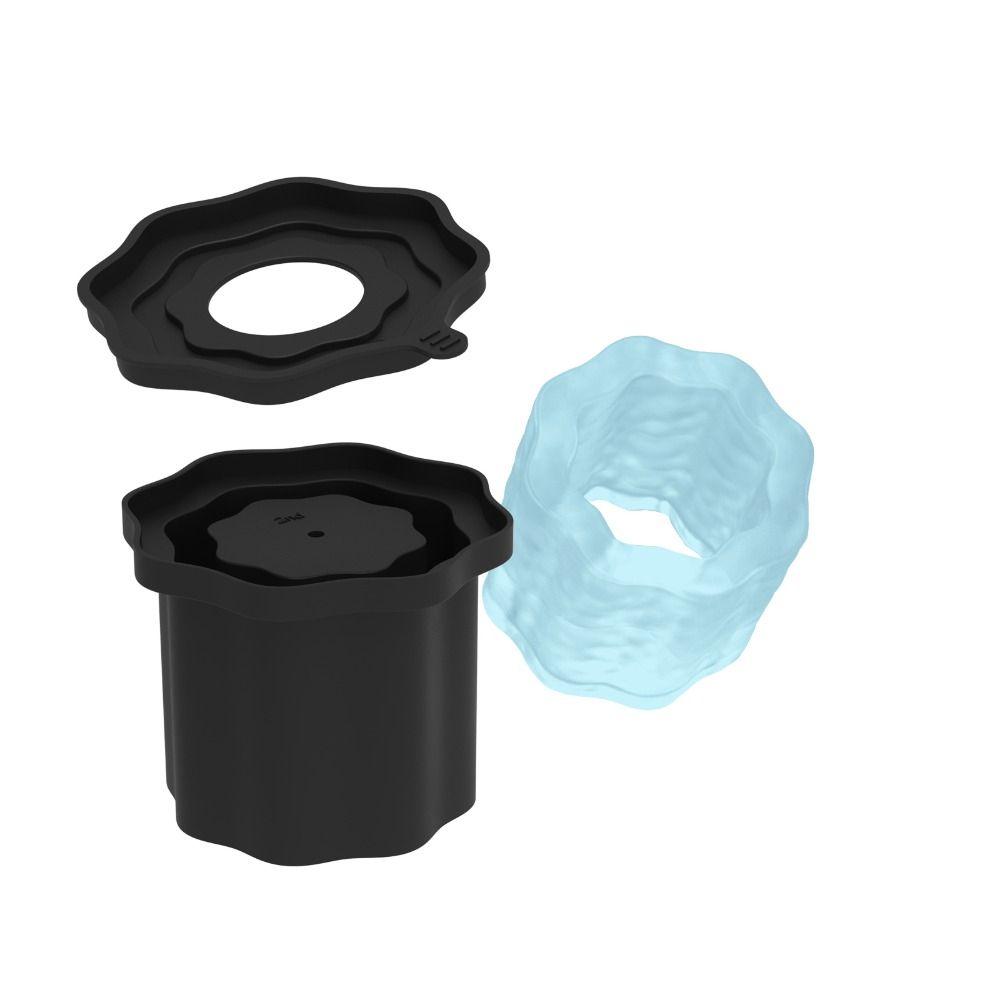 Silicone Silicone Ice Molds with Lid Ice Cube Maker Mold for Stanley Cup 20-40oz