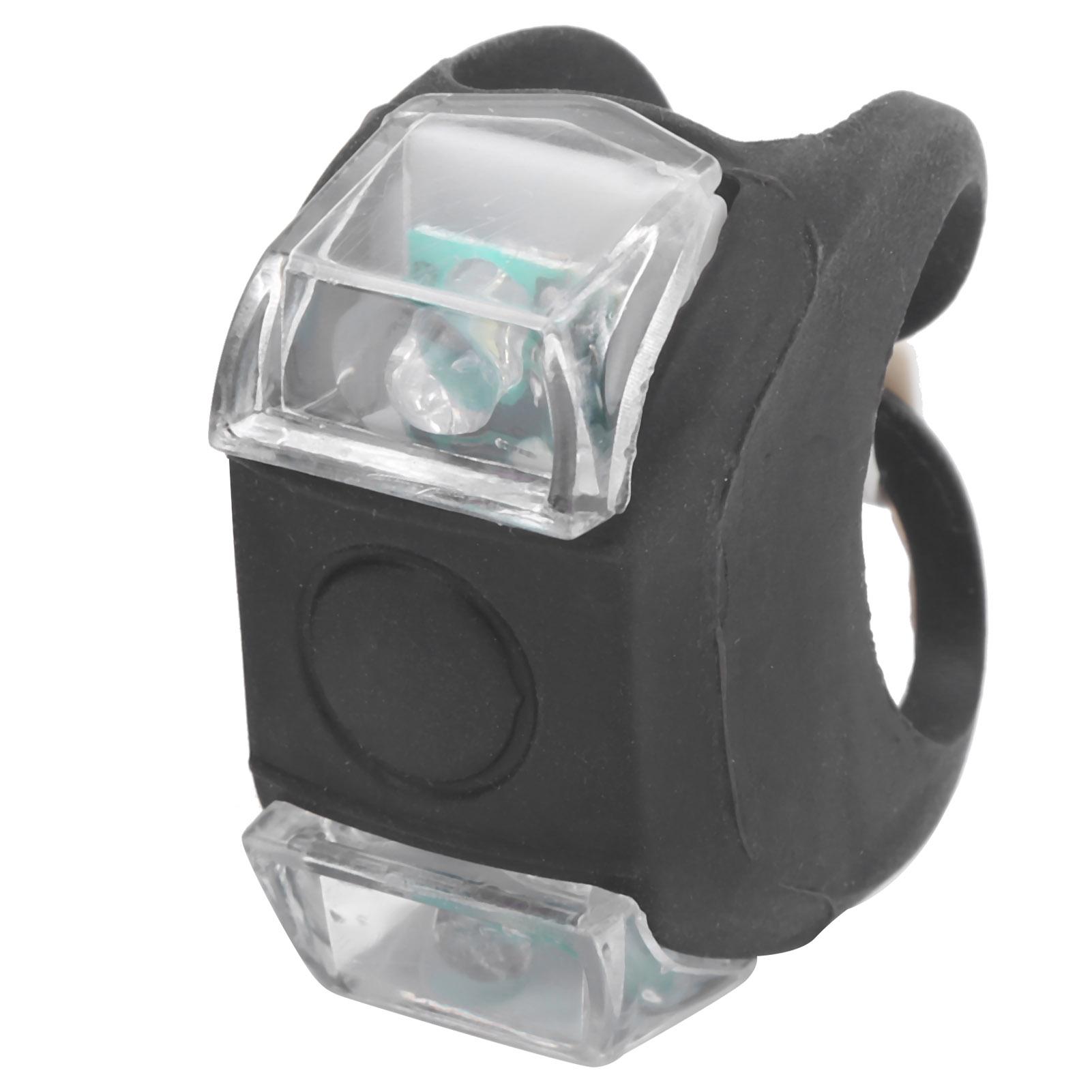 

2Pcs LED Light Front Tail Cycling Warning Lamp Waterproof 3 Lighting Modes