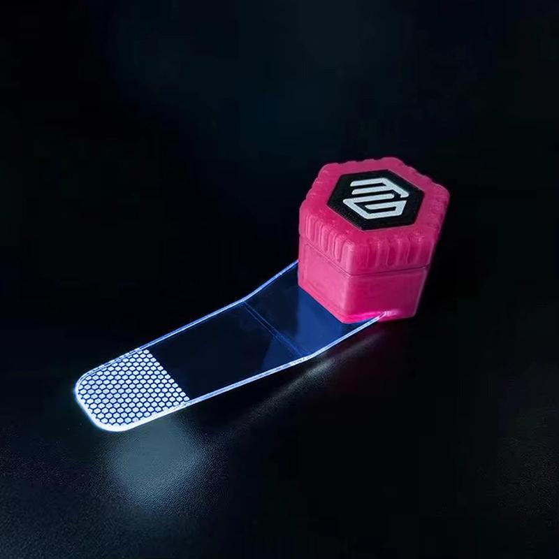 Luce LED per oscuramento a fissaggio magnetico Luce per taglio pellicola per vetri, Strumento di illuminazione di precisione per uso con pellicola per vetri automobilistici Antigraffio