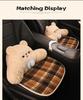 Winter Little Bear Plush Car Seat Cushion for Ford Escape, Mondeo, Focus, Escort