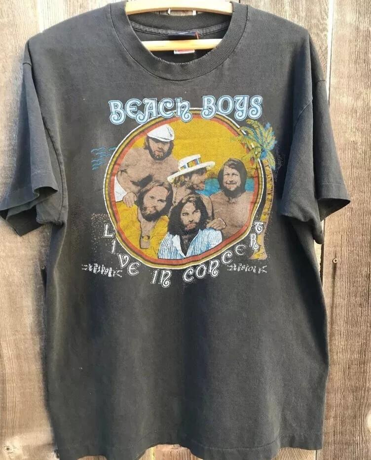 The Beach Boys Band Shirt, The Beach Boys Retro Charcoal T-shirt Unisex S-5XL Unisex T-Shirt S
