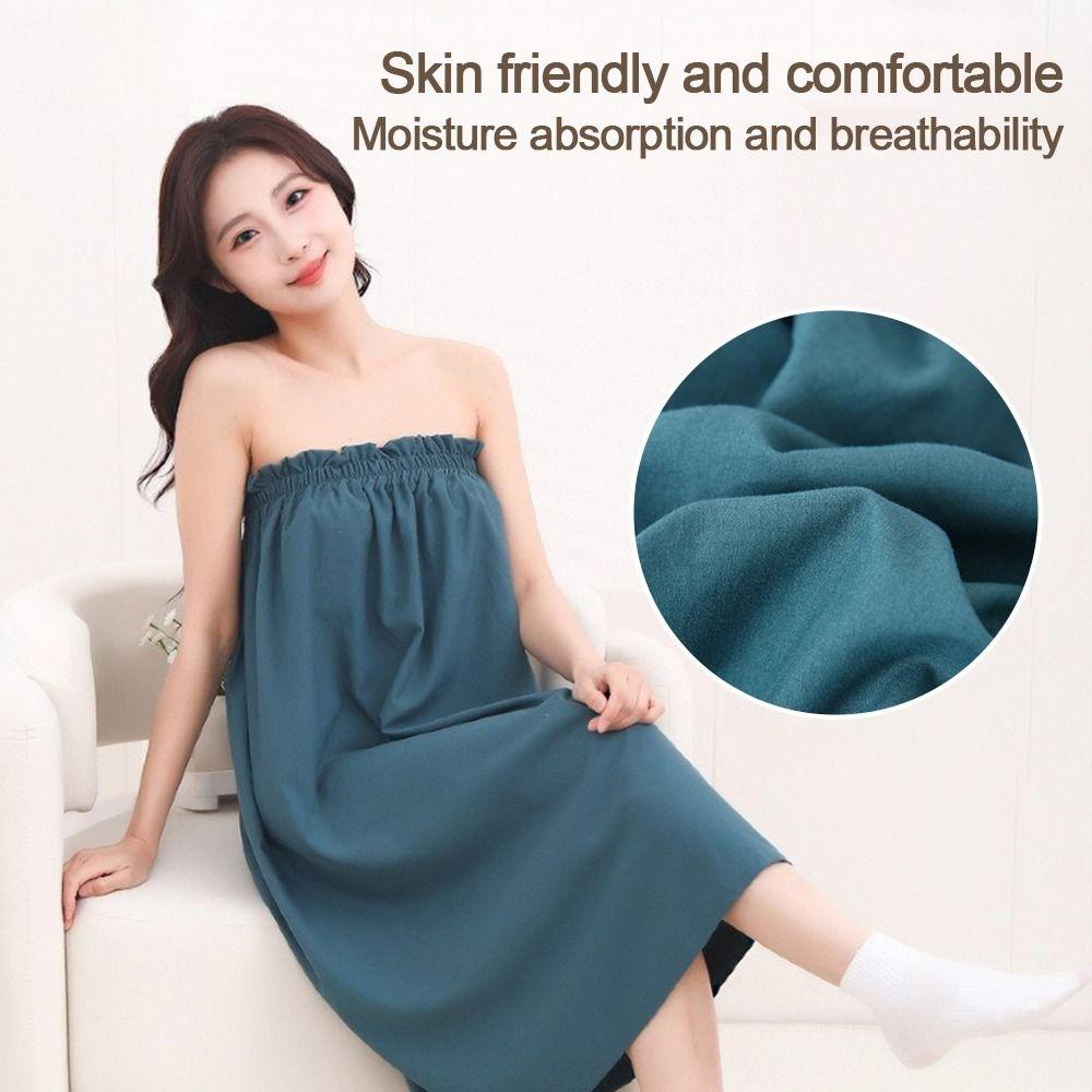 Fast Drying Bathrobe Oversized Bath Gown Towel Fashion Spa Bath Bow Wrap  Beauty Salon Sauna Resort