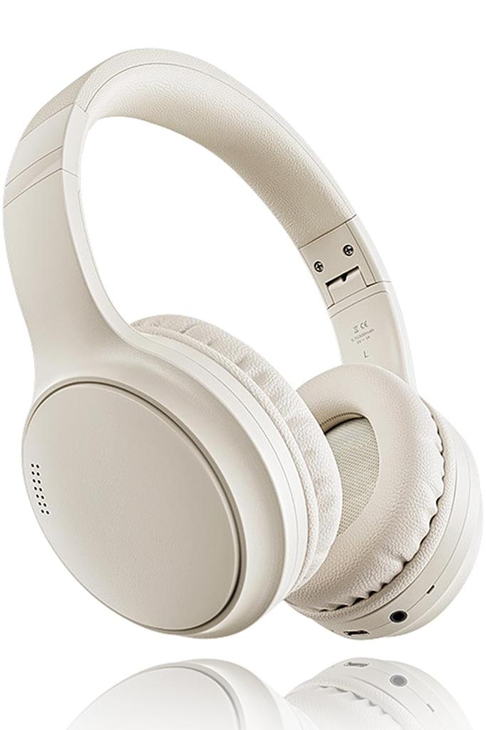 LRockSong Cuffie wireless Cuffie Bluetooth Bluetooth AUX Cablate Doppie fino a 50 ore di riproduzione continua Manuale di istruzioni incluso [2024 5.3+HiFi+ANC]
