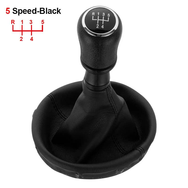 Voor VW Transporter Multivan Caravelle T5 2003 2004 2005 2006 2007 2008 2009 2010 Auto 6-versnellingsbak Pookknop Lederen Hoes