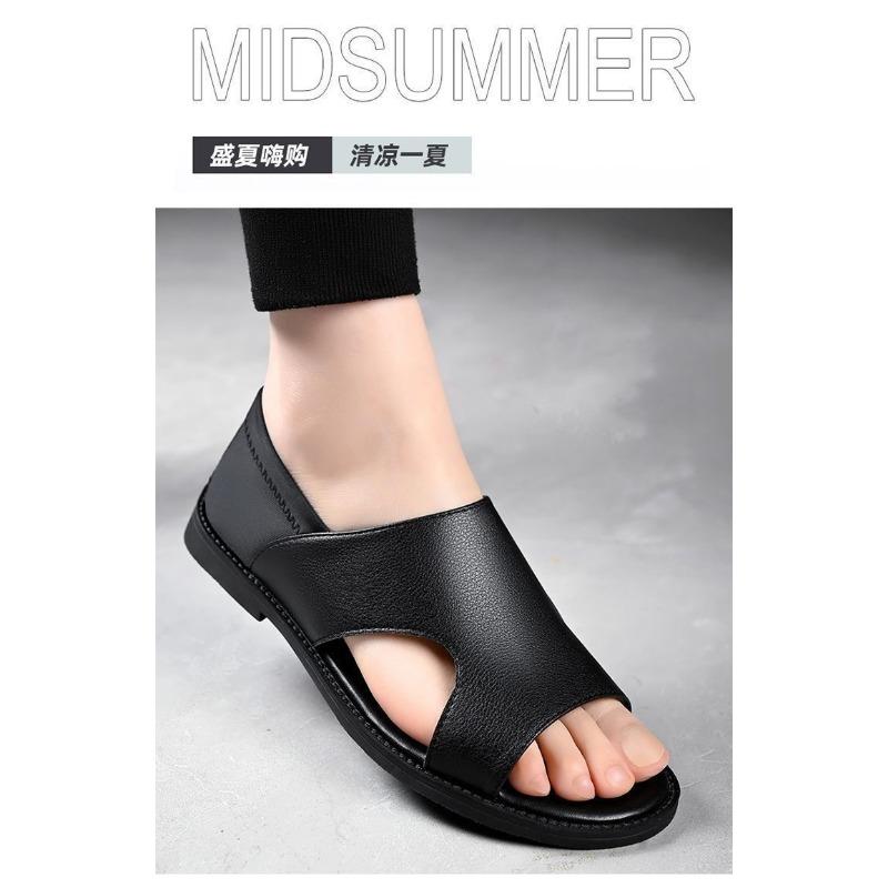 Men S Casual Clog Sandals Breathable Soft Sole Outdoor Beach Slip On Driving Shoes