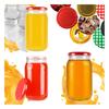 48X Jar 815Ml For Honey Jam Cucumbers Preserves Glass Jars +Lid Dia 82
