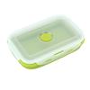 Student Silicone Lunch Box Silicone Collapsible Lunch Box Food Storage Container Set(800ml)