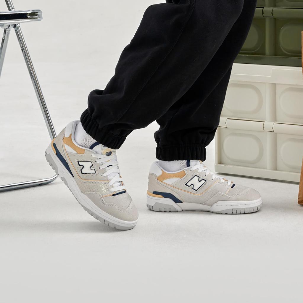 New Balance 550 White Yellow Blue Women's BBW550AB-B