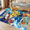 1pc Pokemon Adventure Carpet for Playroom Bedroom Living Room Sofa Home Decor,kids Game Area Rug Non-slip Floor Mat Y72972