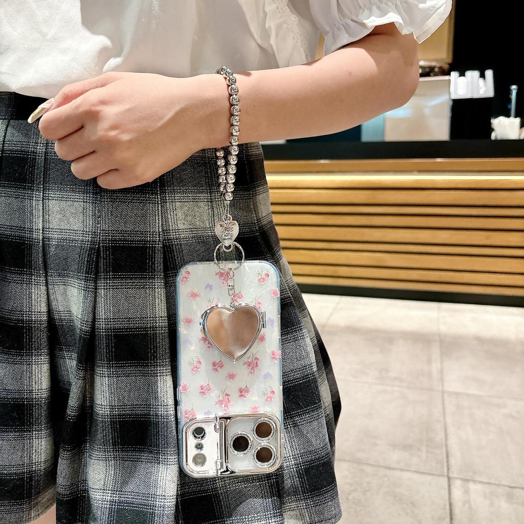 Kasuga Květinové pouzdro na ochranu objektivu pro iPhone 17 Pro Max