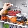 ZISIZ Plastic Food Storage Container with Lid