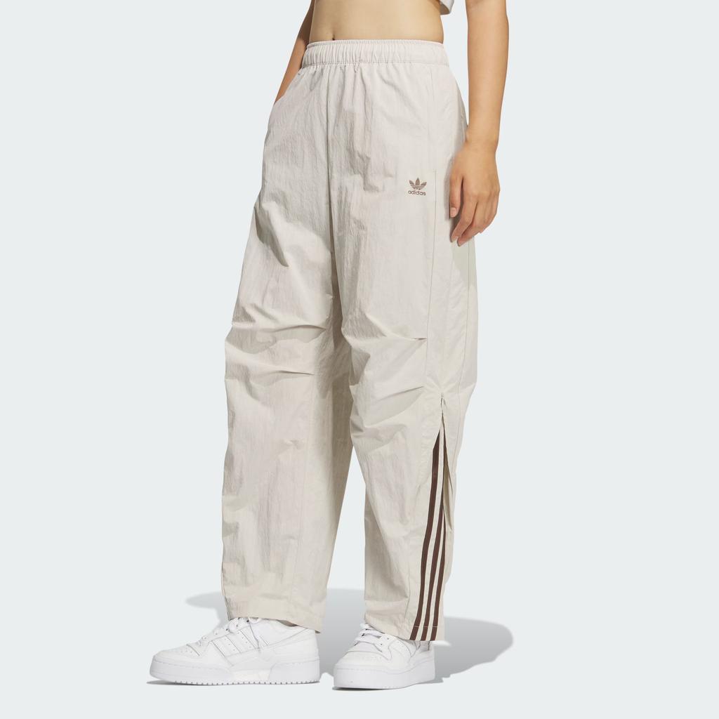 adidas Originals Multi Pocket Logo Three Stripes Loose Fit Sports Long Pants Women Pants KS3325