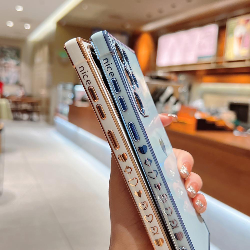 Solid Plating Linsebeskyttelsesdeksel For Samsung Galaxy A52s A52 S A53 5g S22 Ultra S21 S20 Fe Plus A12 4g A13 M12 Mykt Deksel