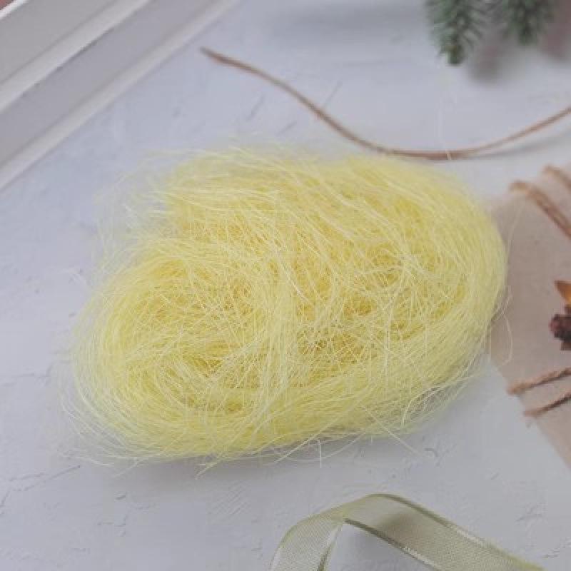 Raffia Fine Hemp Silk Colored Filler for Weddings and Holiday Scenes