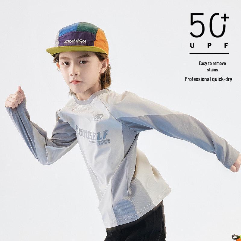 Moonkids Boys  Long-Sleeve Quick-Dry Sports T-Shirt 150 cm