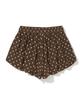 NOT4NERD W Polka Dot Balloon Shorts - Brown