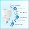 Smart European Standard 16A Socket with Metering, WiFi, Bluetooth, Alexa Voice, and App Control