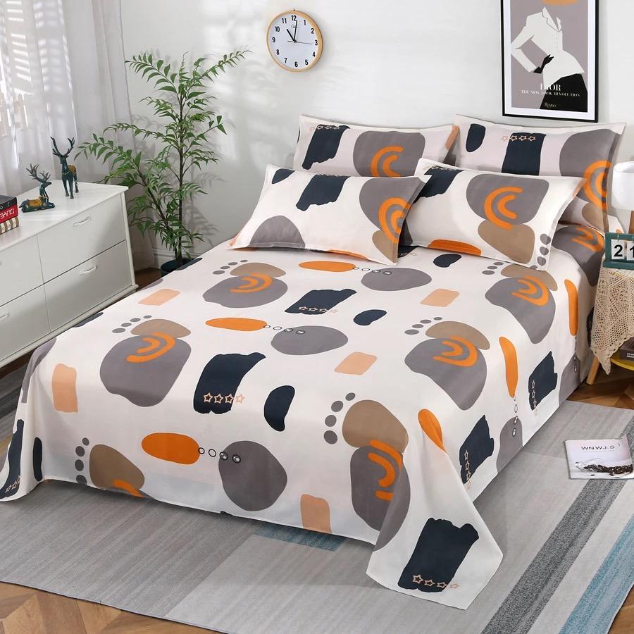 Enkelt fortykket laken for alle årstider, enkelt- og dobbeltsengetøy i flere spesifikasjoner