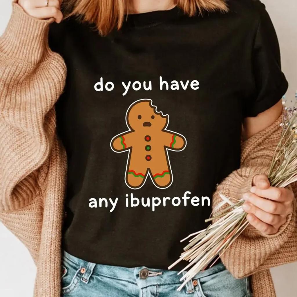 Its the Most Wonderful Time of the Year T Shirts Gingerbread Christmas Tee Cute Holiday Shirt Festive Cookie Lover Top