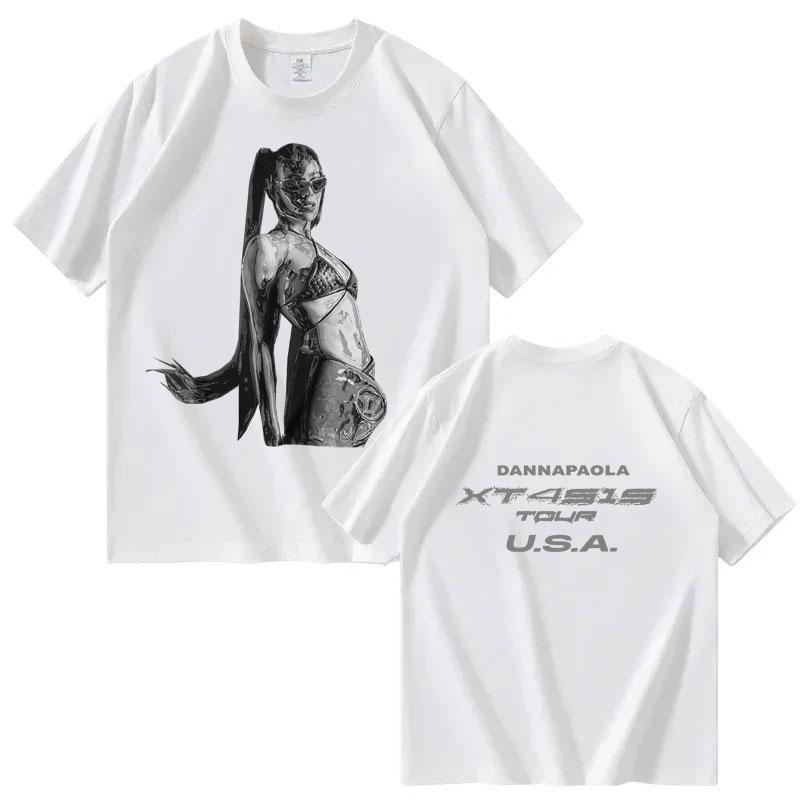 

Summer Singer Danna Paola Harajuku ONeck Merch Humorous Graphic Tshirt 2026 Summer Printed Loose Tshirt S
