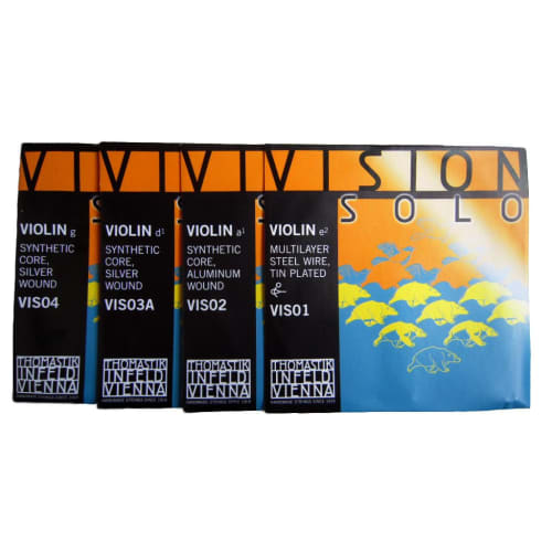 

THOMASTIK Vision SOLO Violin Strings, VIS01+02+03A+04, 4/4 Set, E/A/D/G Strings