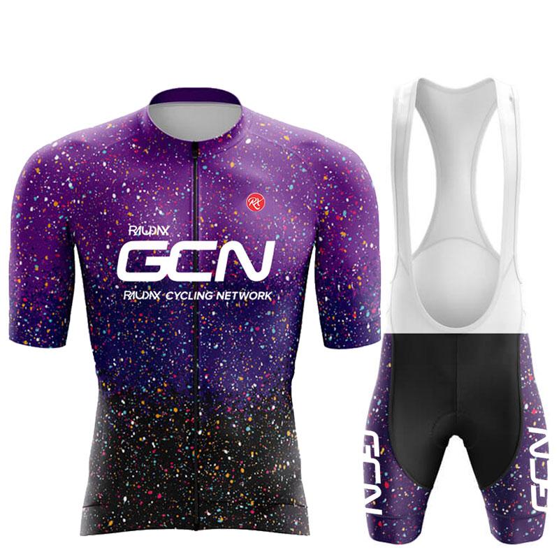 Radtrikot 2025 Herren Sommer Anti-UV Radanzug Atmungsaktiv Rennsport Mtb Fahrrad Sportbekleidung Radbekleidung