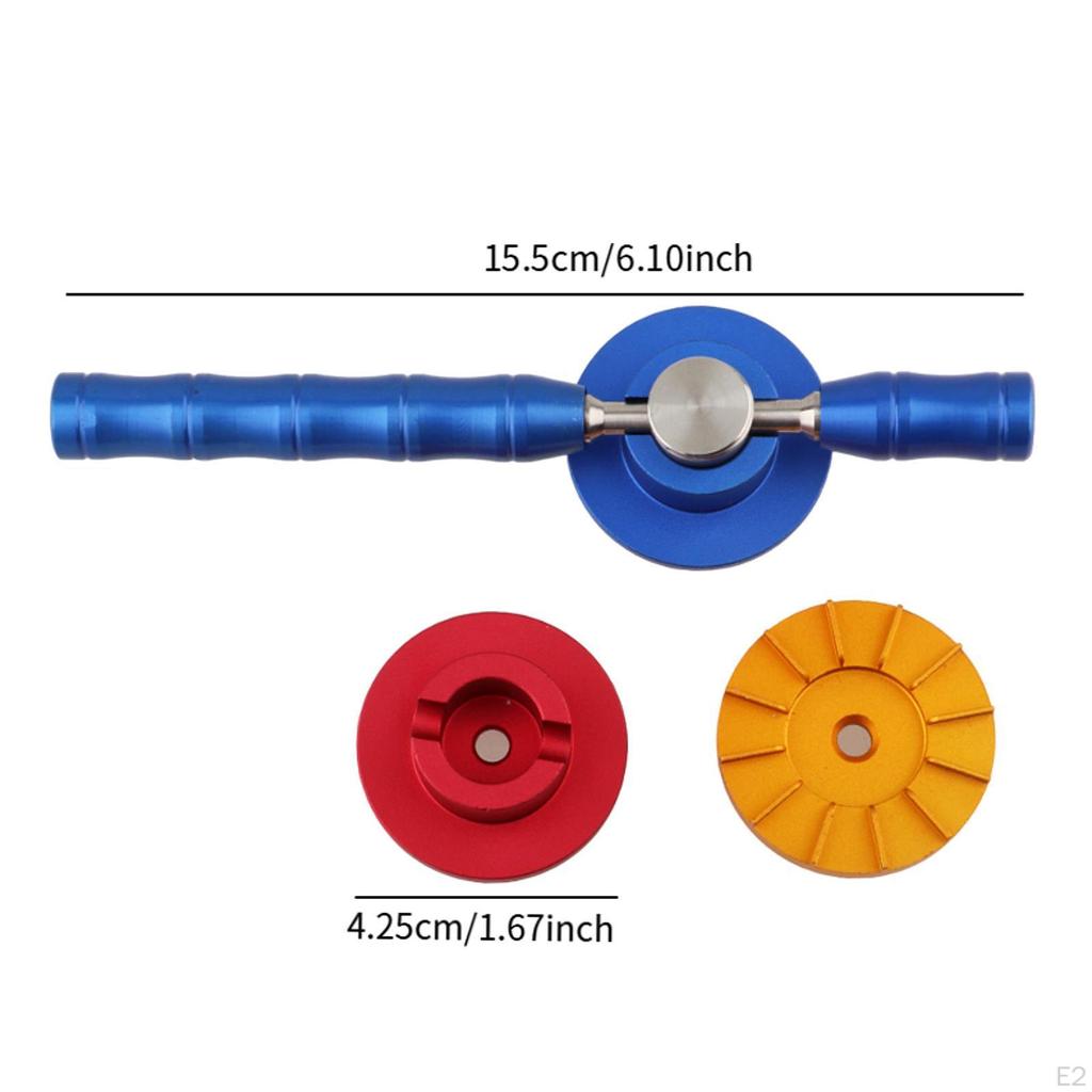 Trusă de scule pentru deschizător de ceasuri, carcasă din spate, aliaj de aluminiu, fără zgârieturi, ceasornicar multifuncțional,